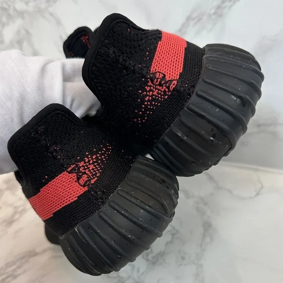 Adidas Yeezy Boost 350 V2 Core Black Red - Picture 6 of 11